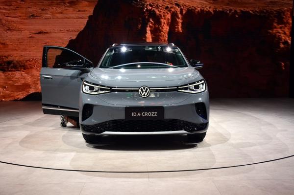 carros elétricos rápidos da cidade da VW ID.4 CROZZ de SUV do veículo elétrico da carga de 600Km