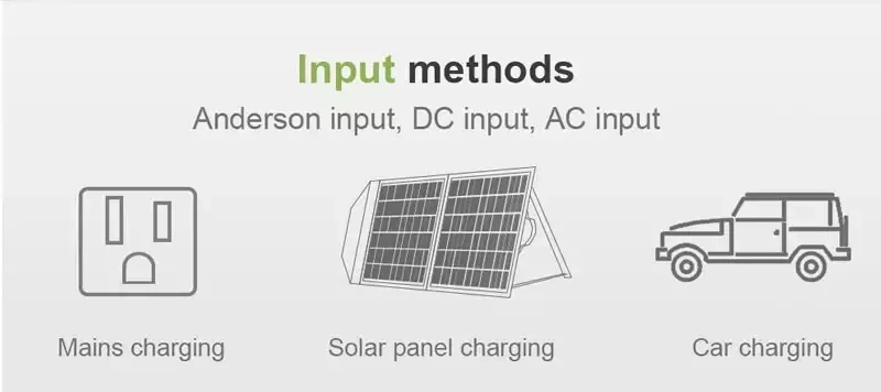 Outdoor Camping 300W Lifepo4 Solar Generator For Home Appliance