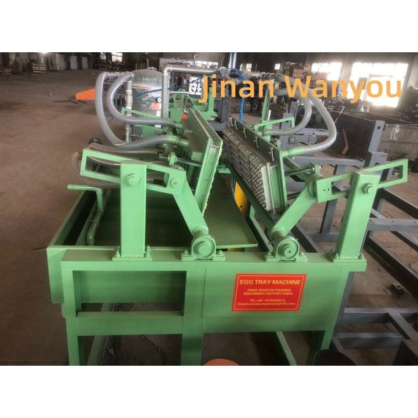 Semi Automatic Paper Egg Tray Machine Simple Structure With 1500 Pieces per Hour Designed for Small Business