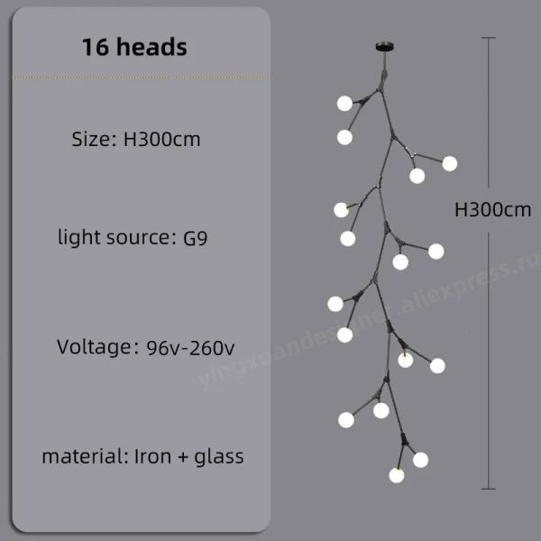 Staircase Hanging Lamps Attic Staircase Lighting Glass Pendant Light (WH-NC-150)