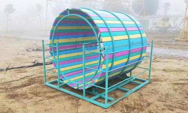 Naughty Castle Amusement Park Happy Drum Roller for Kids