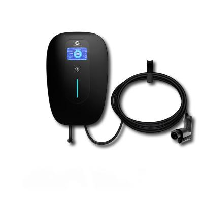 AC380V 7 kilowatts d'EV de boîte de type de remplissage monophasé - 2 véhicule électrique de Wallbox 32A
