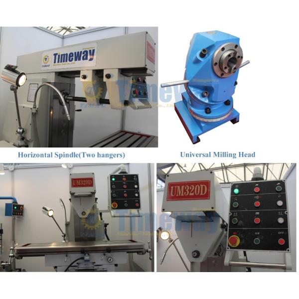 Rectangular Guideway Type Universal Horizontal Milling Machine Normal Miller for Metal