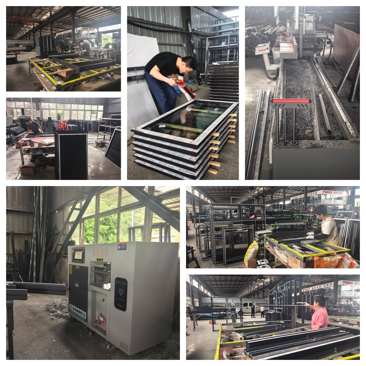 Modern Folding Double Glass Window Thermal Insulation Windproof Aluminum Alloy Frame Customized Size Kitchen Hotel Exterior Use