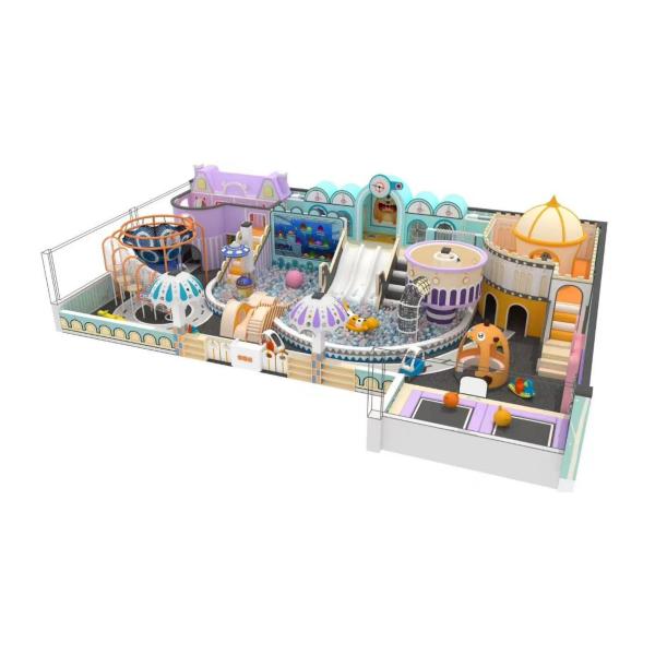 Kids Hospital Occasion Commercial Jungle Theme Kids Indoor Play Center with Ball Pool