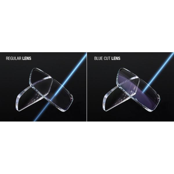 Photochromic Coating Anti Blue Light Lenses , HMC 1.56 Flat Top Blue Light Cut Lens