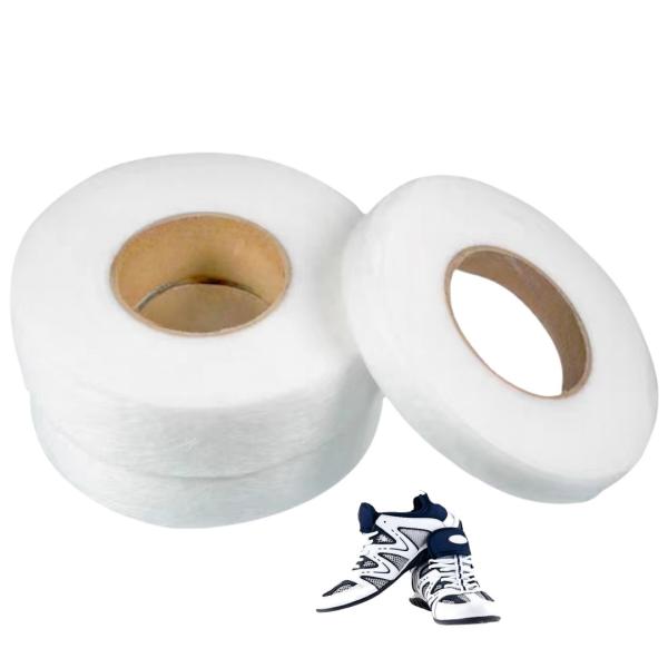 Films en toile adhésive thermofusible Matériau de chaussure Coques plates Étuis en cuir  Film en toile adhésive thermofusible TPU Léger pour masque