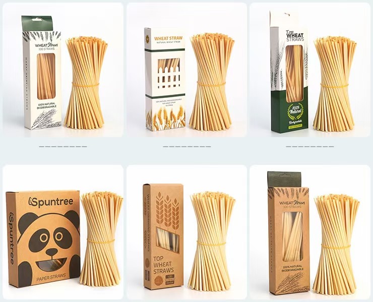 кафа гостиниц соломы пшеницы 3-5mm 200mm Biodegradable