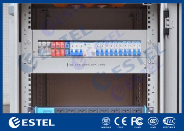 Thermostatic Outdoor Data Cabinet IP55 Anti Corrosion Powder Coated CE Approval