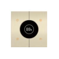 Interruptores de la luz del amortiguador del App de Tuya, interruptor más oscuro ligero de Zigbee 3,0 elegantes