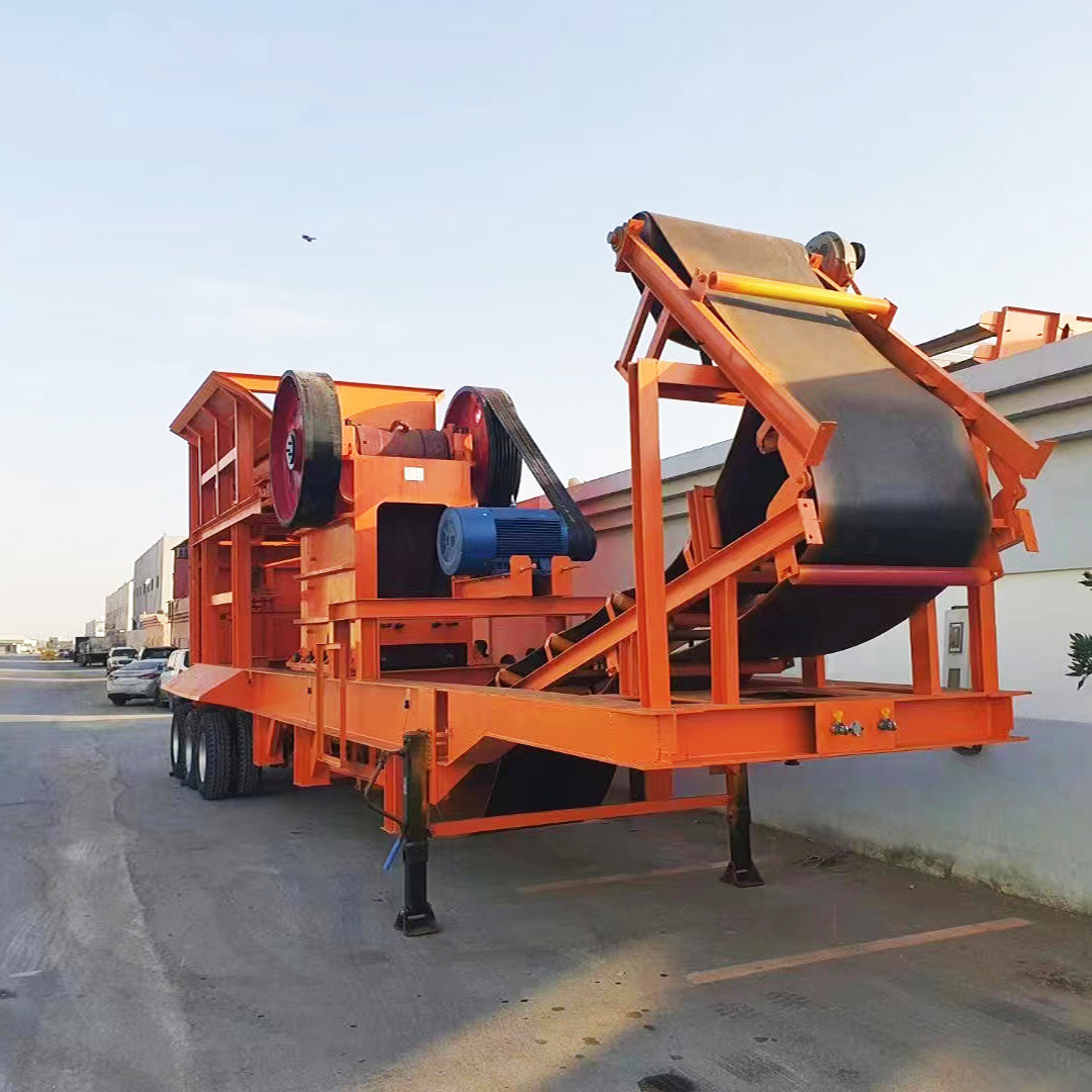 Mobile Jaw Crusher Plant YD938E69 Markets Limestone Granite Basalt for Global Buyers