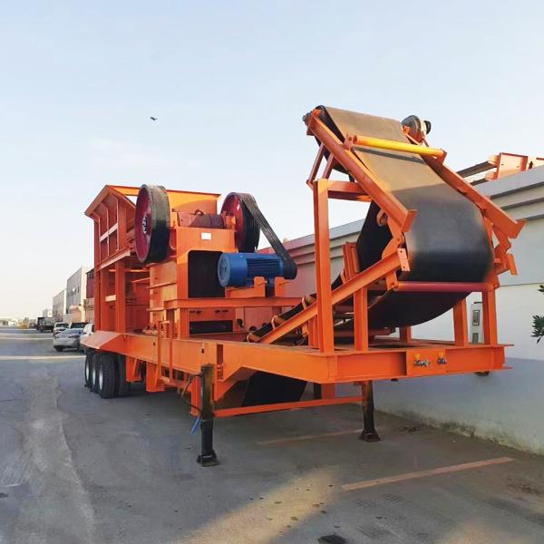 Mobile Jaw Cone Impact Crusher for Limestone Concrete Basalt Granite Markets Worldwide