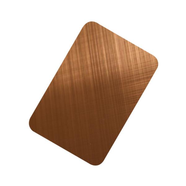 Plated Stainless Steel Decorative Sheet 0.3-120mm Colour For Municipal Construction Decoration