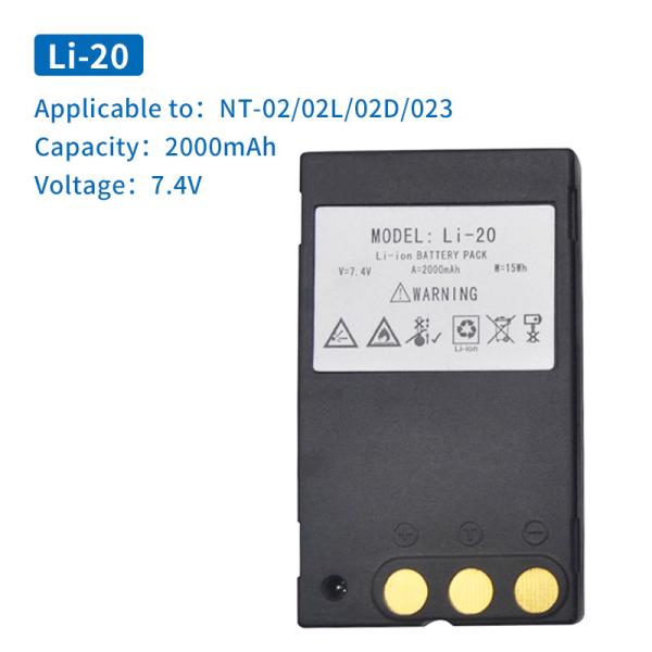 Batería de Warp Electrónica DT-02/05/NT023L NB10B/Li20