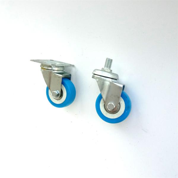 Plastic Light Duty Caster Wheels PP Swivel 50mm Castors For Hand Cart