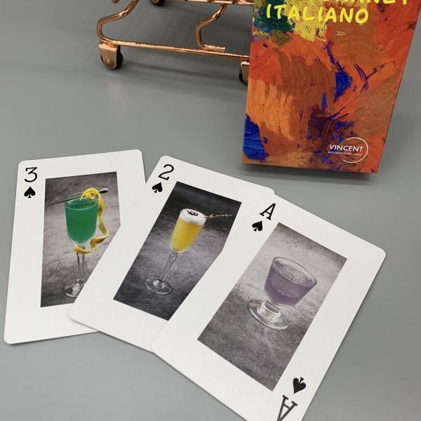 Personalized Design 63*88mm Matt Varnished 300gsm Art Paper Poker Cards