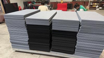Absorption sonore très efficace 100% PET Panneau acoustique Efficacité de couverture Panneau acoustique en feutre