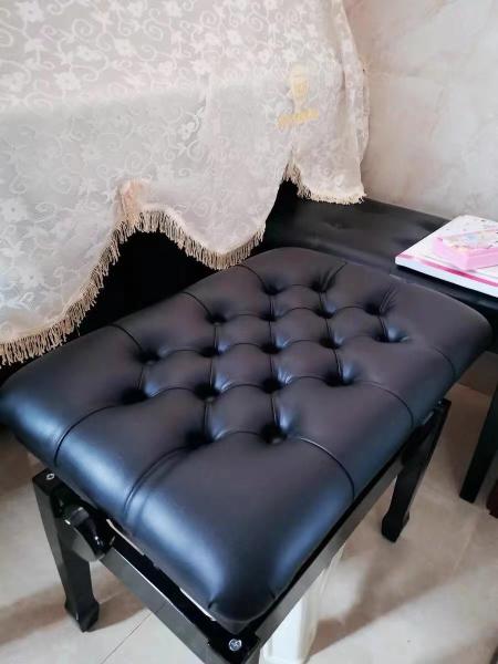 Modern Design soft wooden piano bench Wholesale High Quality Wooden Modern Piano Bench With Leather  Special single pian