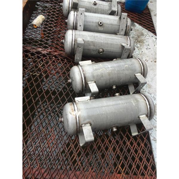 100 Gallon Compressed Stainless Steel Air Receiver Tank For Home / Industrial Application