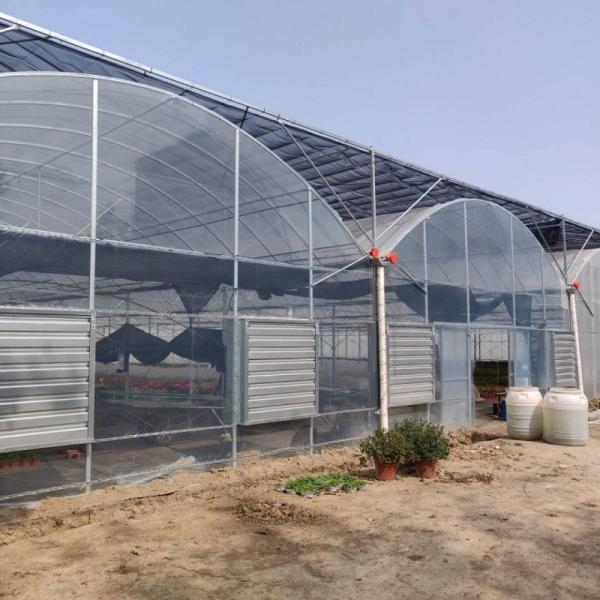 Estufa do período do filme de polietileno anúncio publicitário agrícola da multi industrial