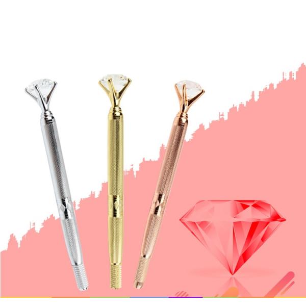 Татуировки вышивки меди диаманта поставки фабрики ручка материальной одиночной бортовой ручная с коробкой для постоянного макияжа