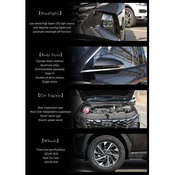 Multi-function Steering Wheel Compact SUV 2024 Beijing Hyundai Tucson 5-door 5-seater