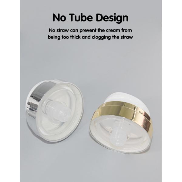 15г Безвоздушная косметическая банка Акриловый контейнер для ухода за кожей / волосами для крема гель лосьон