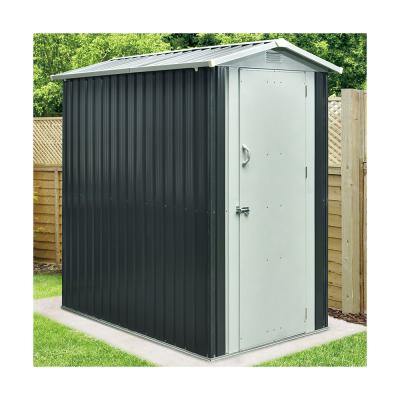 6 X 4 Bike Pent Roof Storage Shed 58KG / 54KG with metal foundation