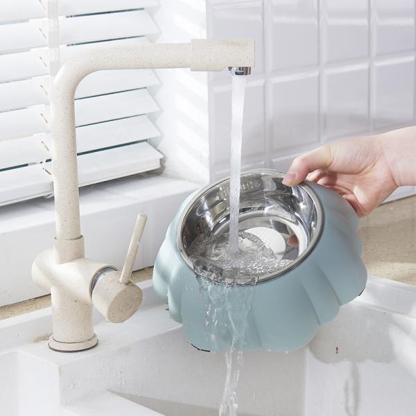 Тип шар тыквы фидера собаки анти- нержавеющей стали скида пластиковый