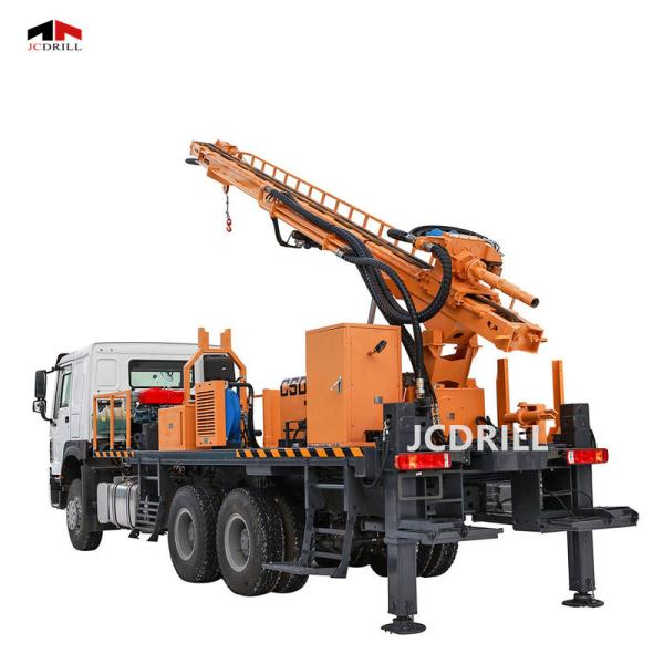 6m Mast Height Water Well Drilling Rig 7.5kw Drilling Power 7.5kw Rotary Power for Deep Water Drilling