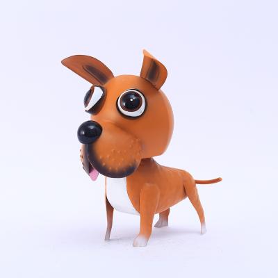 Série bonito decorativa personalizada do cachorrinho dos ornamento do jardim do metal