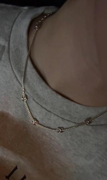 Sophisticated Snake Chain Choker Light Gold Silver Color With 5 Flowers