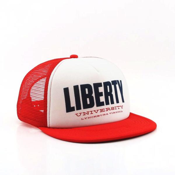 custom flat brim mesh hat girls new style hat and cap blank snapback hats   size:57-62cm  color: blue