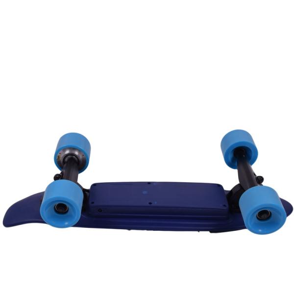 Plastic Portable Electric Skateboard , Colorful Fastest E Skateboard Fish Board