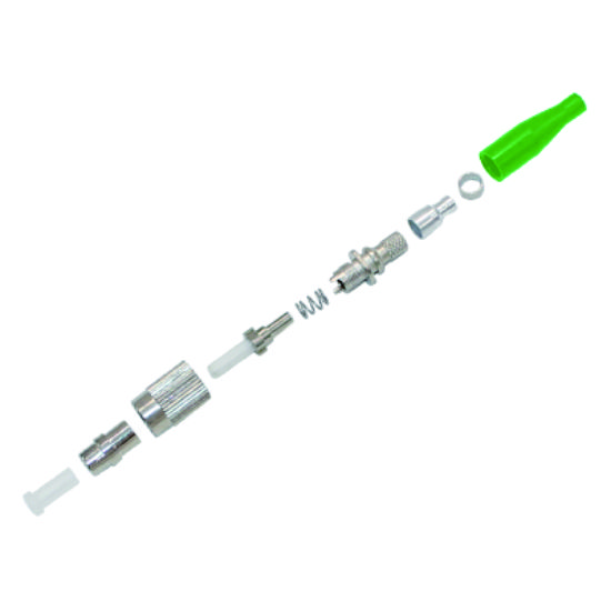 Соединитель заплаты волокна сборки на месте Ferrule FC 2.0/3.0mm Пре-отполированный оптически