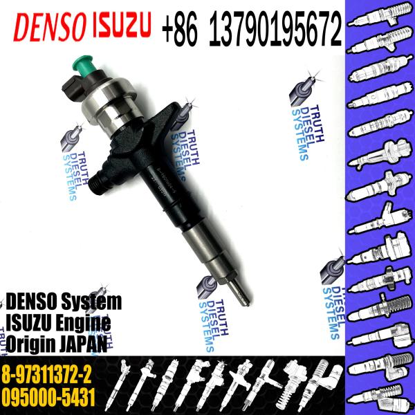 New Diesel fuel common rail injector 095000-5430 095000-5435 095000-5431 8-97311372-2 For ISUZU 4JJ1 D-Max