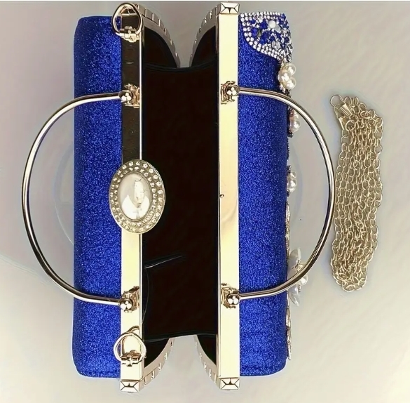Luxury Evening Handbag Crafted with Materials Ideal for Weddings Parties and Evening Gatherings with Spacious Interior