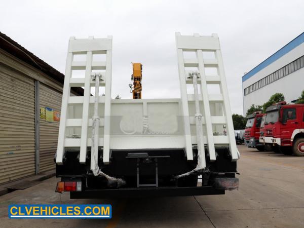 FVZ 300hp ISUZU Truck Mounted Crane 15m Telescopic Boom Crane Truck
