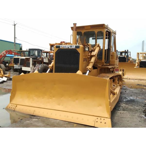 Used Cat D7G Bulldozer 180 HP 300L Fuel Capacity For Land Clearing