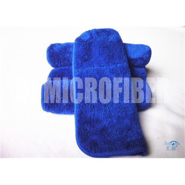 Голубое 20% полиамид 80% полиэстер ткани чистки автомобиля Микрофибер цвета супер мягкое супер абсорбент