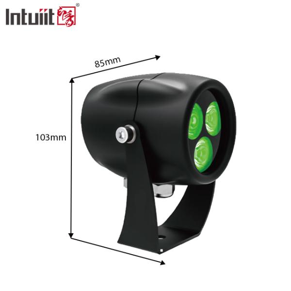 IP65 6W Внешний алюминий водонепроницаемый светодиодный шпик деревья Потопный свет регулировать Прожектор Садовое ландшафтное освещение