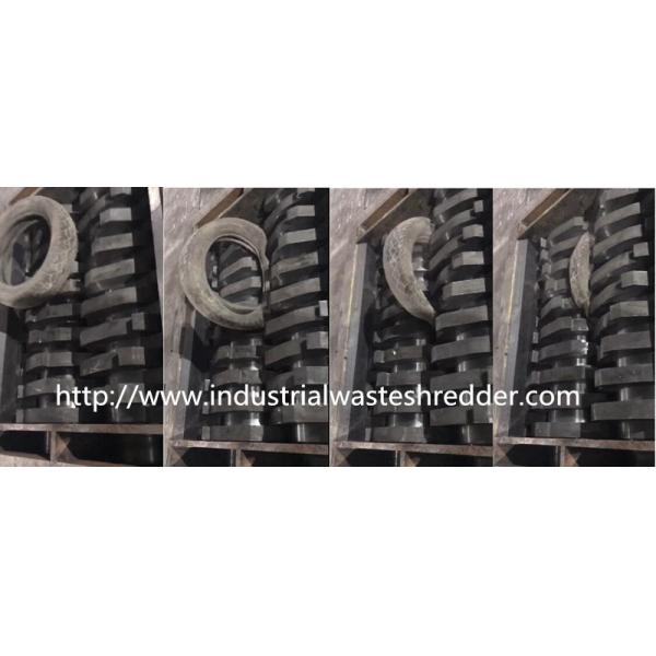 Résistance à l'usure de haute résistance en plastique stable de défibreur de rebut de pneu en caoutchouc