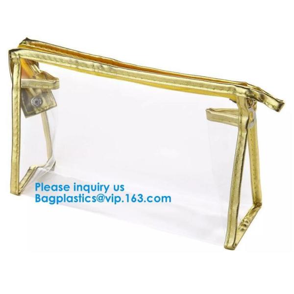 Eco-Friendly Makeup Bag Travel Large Storage Easy Carrying Transparent Women Clear Cosmetic Bag