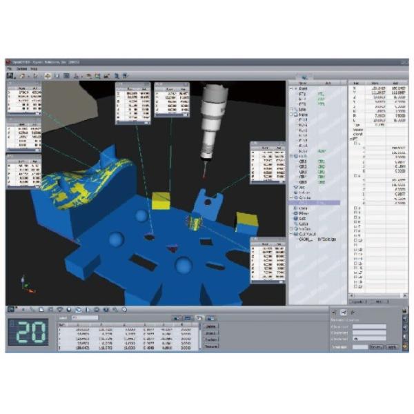 Rational DMIS 3D Measurement Software, 32/64-bit, with CAD Module and Graphical Display
