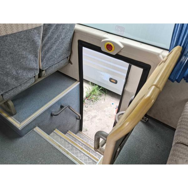 12m Airbag Chassis KLQ6125 53 Seats Used Higer Bus Euro III Coach Bus