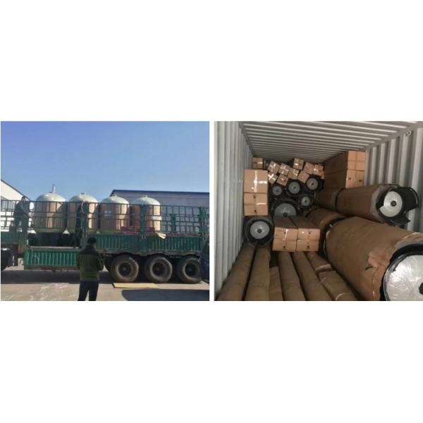 Танк умягчителя воды сосуда под давлением 150PSI FRP волокна стеклянный