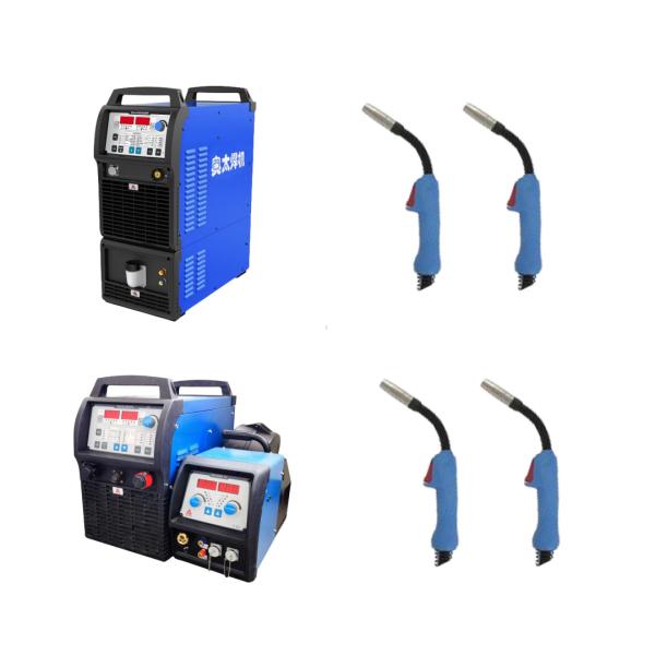6 Axis Payload 6kg Reach 1427mm OTC FD-V6S Welding Robot Arm With AOTAI Welder And TBI GUN For Welding Materials