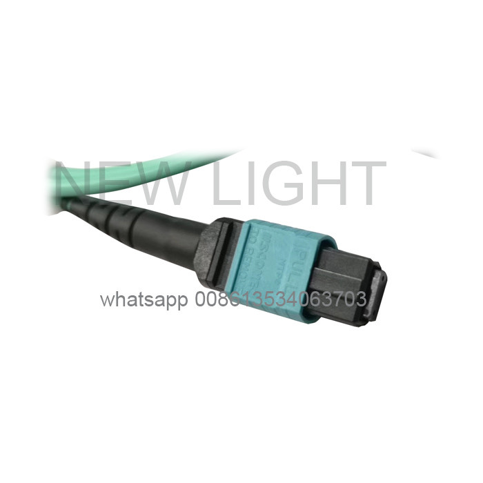 Female MPO MTP Patch Cable with Polarity B for QSFP+ and QSFP28 Transceivers