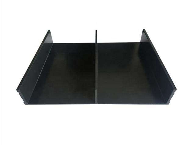Real Estate Anodized Silver Black Building Aluminum Formwork Profiles