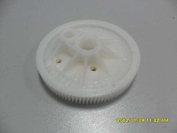 Plastic Injection Molding Part Gear , Custom Plastic Parts Material POM
